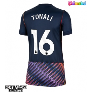 Tottenham Hotspur Sandro Tonali #16 Dámské Venkovní Dres 2026-27 Krátký Rukáv Tottenham Hotspur Sandro Tonali #16 Dámské Venkovní Dres 2026-27 Krátký Rukáv